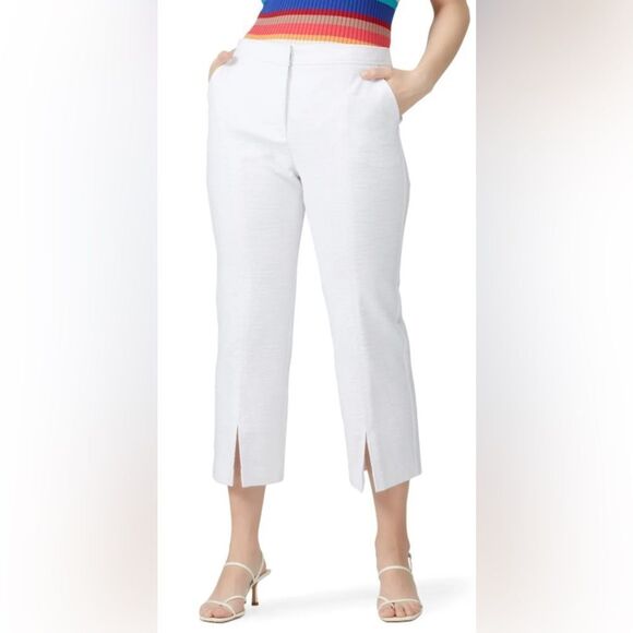 Trina Turk White North Beach Pants Size 0 - Picture 1 of 5